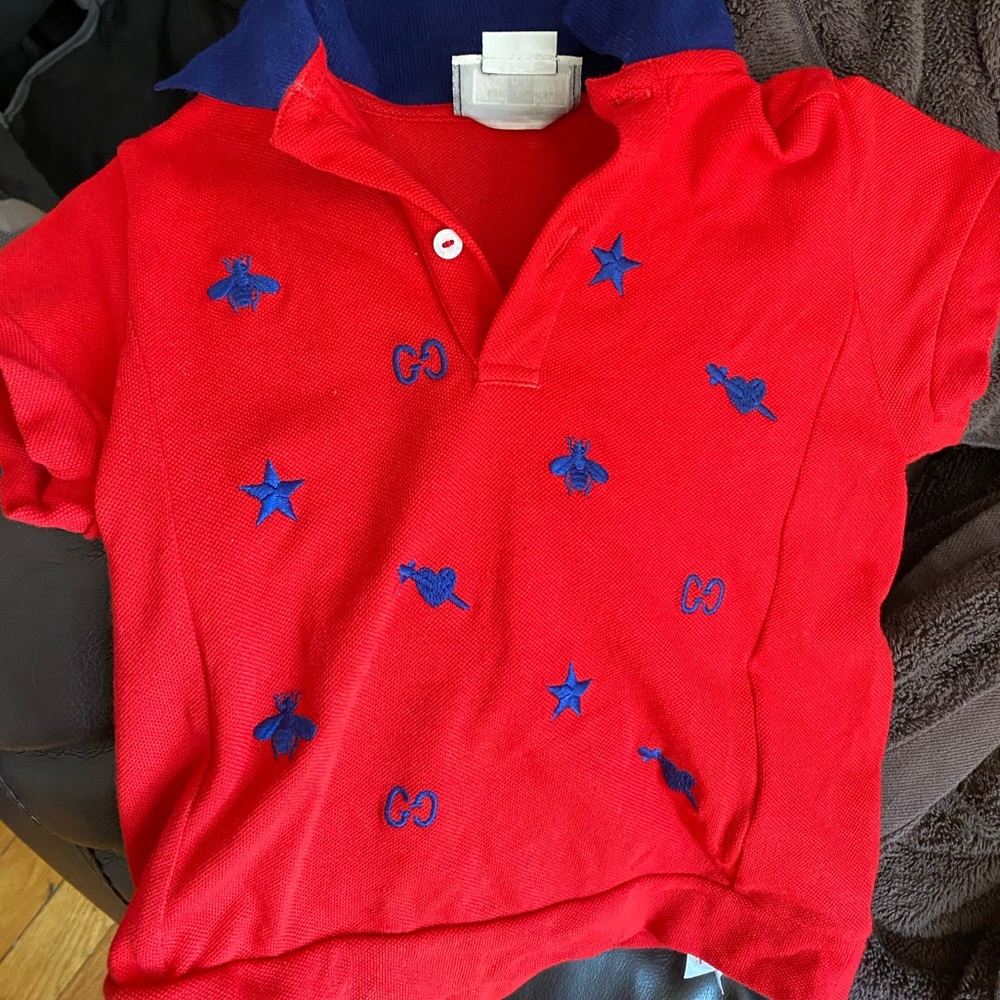 Boys Gucci top 9-12 months